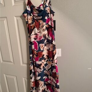 Sara Michelle Multicolor Floral Maxi Dress
